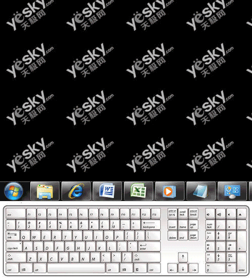 動畫演示：Win7系統“Win+數字”快捷鍵自如切換任務欄圖標程序